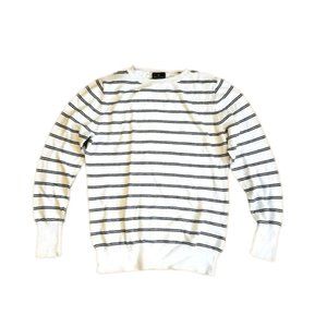 Worthington Petite Black and White Stripe Sweater Size Petite Stripes Striped